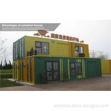 Fancy Resort 40ft Prefab Shipping Container Homes with Doub